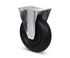 Luftbereifte Bockrolle 200 mm Rillenprofil 4PR - 75 kg