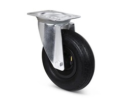 Luftbereifte Lenkrolle 200 mm Rillenprofil 4PR - 75 kg