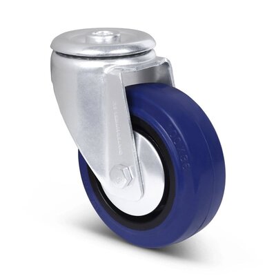 Blue Wheel Lenkrolle 100 mm - 160 kg