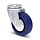 Blue Wheel Lenkrolle 100 mm - 160 kg