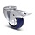 Blue Wheel Lenkrolle mit Bremse 80 mm - 110 kg