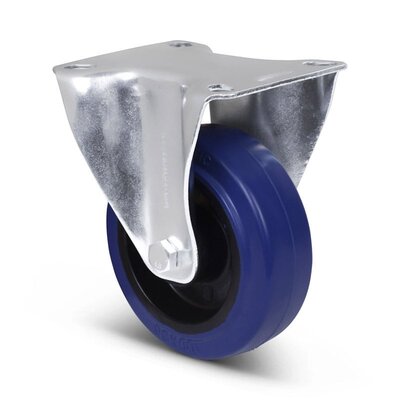 Blue Wheel Bockrolle 100 mm - Rollenlager - 160 kg