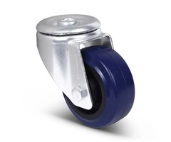 Blue Wheel Lenkrolle 80 mm - 110 kg