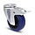 Blue Wheel Lenkrolle mit Bremse 100 mm - 160 kg