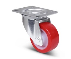 Polyurethan-Lenkrolle 80 mm - 130 kg
