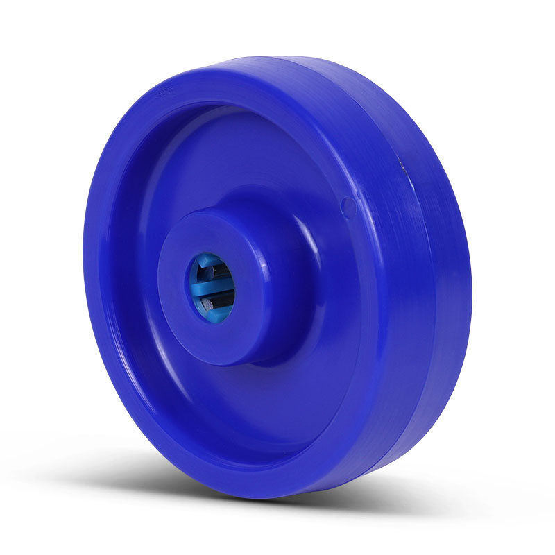 Polyamidrad 100 mm - Edelstahl-Rollenlager 12 mm - 175 kg