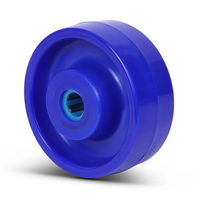 Polyamidrad 80 mm - Edelstahl-Rollenlager 12 mm - 150 kg