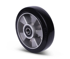 Elastisches Gummirad 180 mm - 350 kg