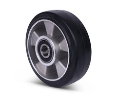 Elastisches Gummirad 150 mm - 300 kg
