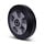 Elastisches Gummirad 200 mm - Kugellager 20 mm - 450 kg