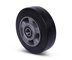 Elastisches Gummirad 160 mm - 350 kg