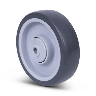 Thermoplastisches Gummirad 125 mm - Kugellager 10 mm - 135 kg