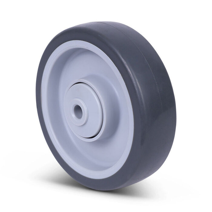 Thermoplastisches Gummirad 125 mm - Kugellager 10 mm - 135 kg