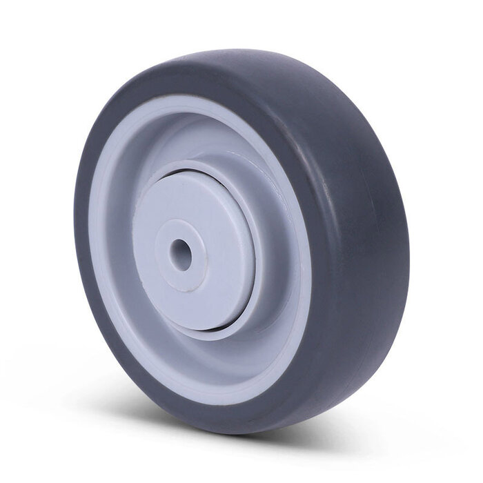 Thermoplastisches Gummirad 100 mm - Kugellager 8 mm - 100 kg