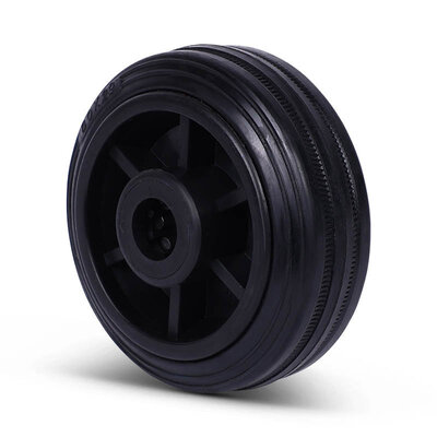 Vollgummirad 80 mm - Rollenlager 12 mm - 50 kg