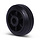 Vollgummirad 80 mm - Rollenlager 12 mm - 50 kg
