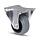Elastische Gummi-Bockrolle 80 mm - Rollenlager - 110 kg