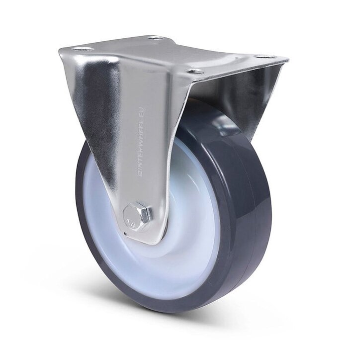 Polyurethan-Bockrolle 160 mm - Kugellager - 350 kg