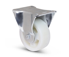 Polyamid-Schwerlast-Bockrolle 100 mm - 300 kg