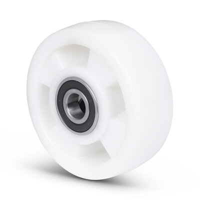 Polyamidrad 100 mm - Kugellager 15 mm - 300 kg