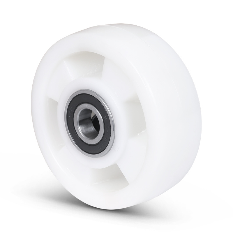 Polyamidrad 100 mm - Kugellager 15 mm - 300 kg