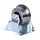 Bockrolle mit Flansch 80 mm – Stahl C45 – 350 kg