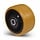 PU Rad 150 mm – Kugellager, Achsbohrung 25 mm – 1800 kg