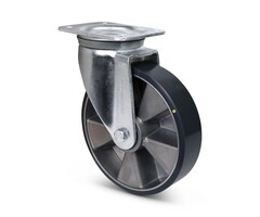 ESD-Polyurethan-Lenkrolle 200 mm - 560 kg