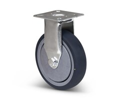 TPR-ESD-Gummi-Bockrolle 100 mm – 70 kg