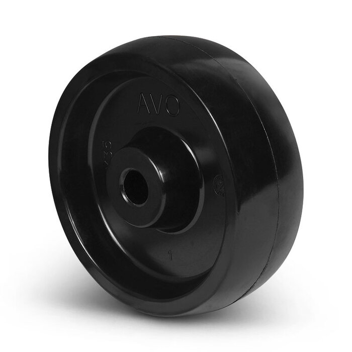 Hitzebeständiges Rad 100 mm - bis +300 °C - 190 kg