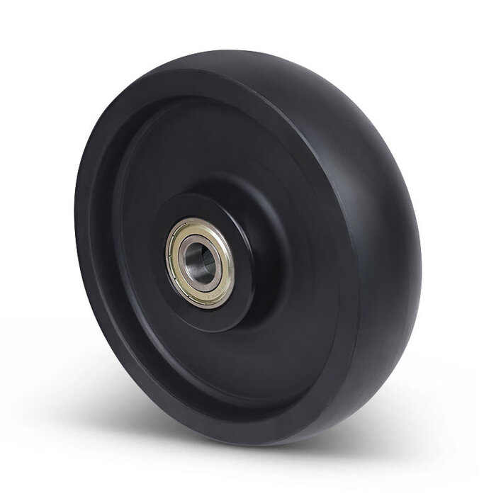 Polyamidrad 200 mm - Kugellager 20 mm - 1000 kg