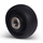 Polyamidrad 125 mm - Kugellager 20 mm - 700 kg