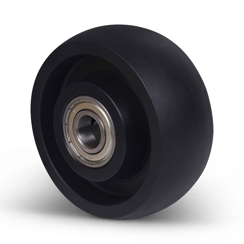 Polyamidrad 125 mm - Kugellager 20 mm - 700 kg