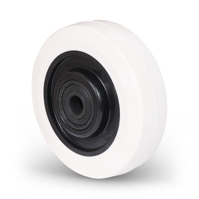 Hitzebeständiges Gummirad 100 mm – 300 Grad – 110 kg