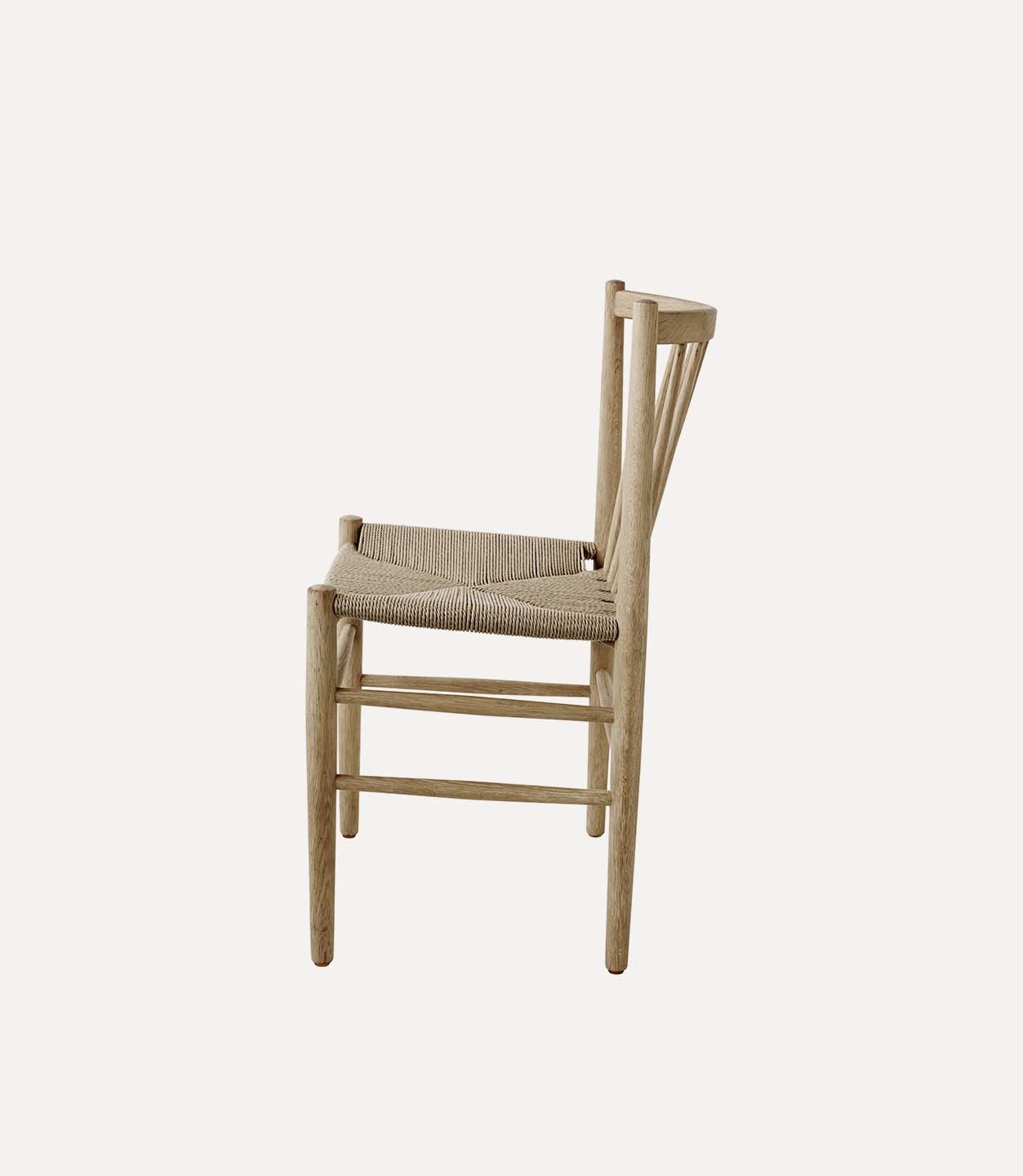 FDB Møbler Chair J80 Natural Oak Laquered