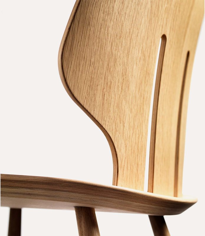 FDB Møbler Chair J67 Natural Oak Laquered