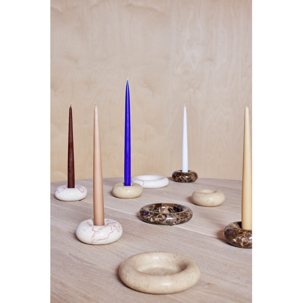 OYOY Candleholder Emperador Marble Small