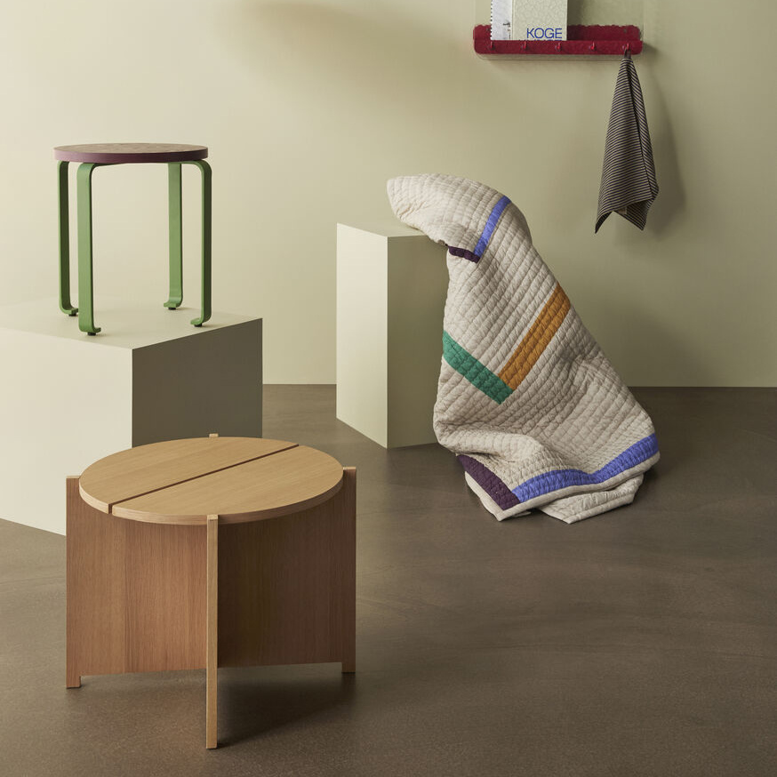 Hubsch Sidetable Oak