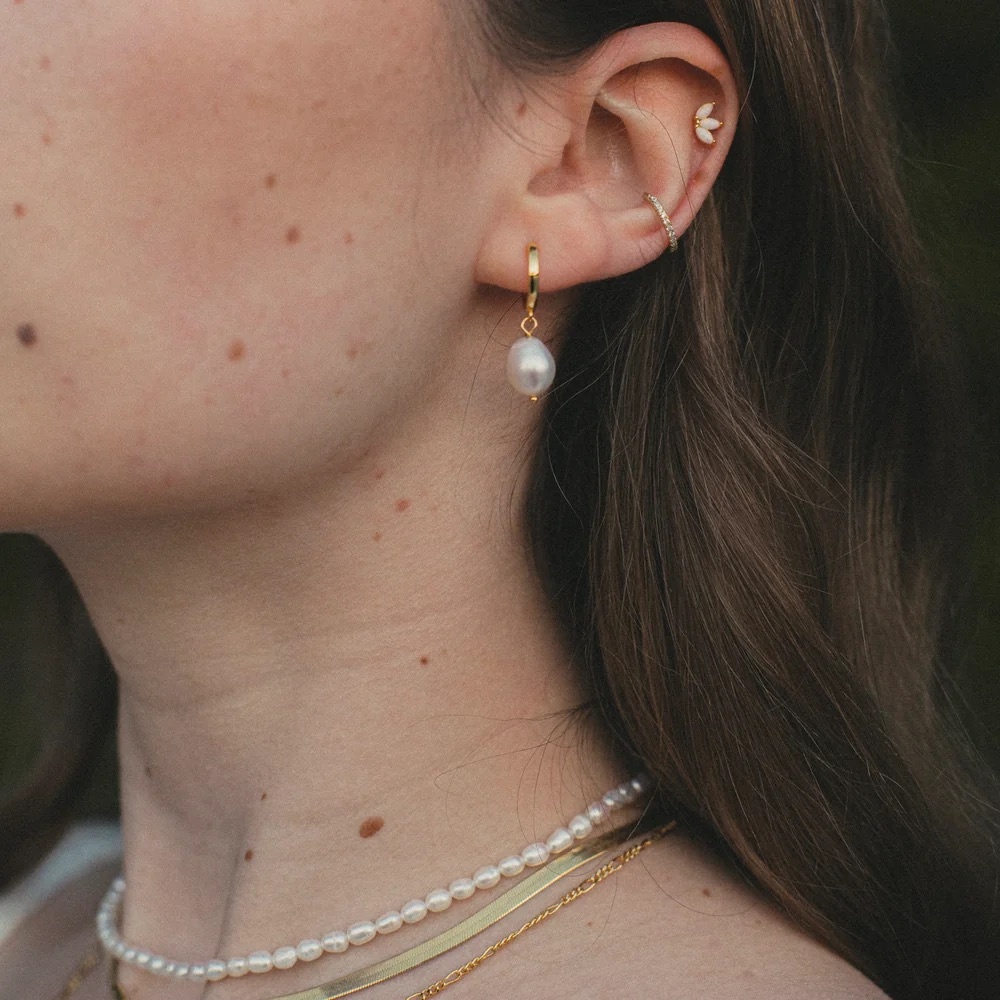 Brandlinger Earring Faro Gold