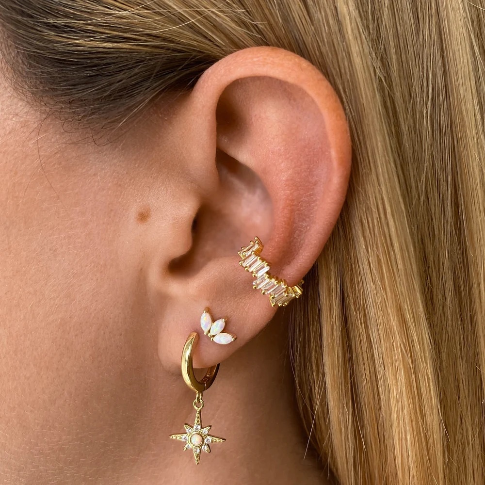 Brandlinger Earring Faro Gold