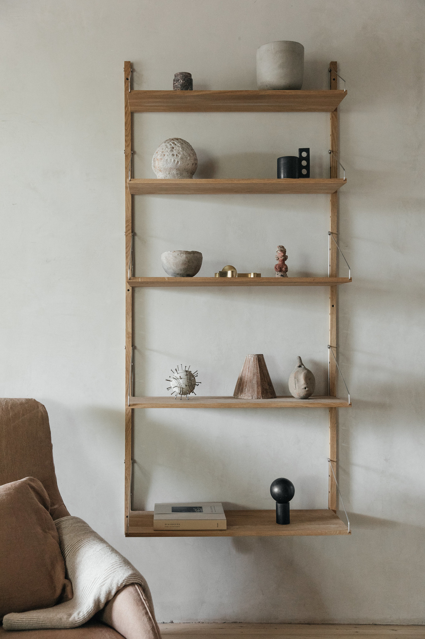 Frama Shelving Library Naturel Oak H1852 / W60