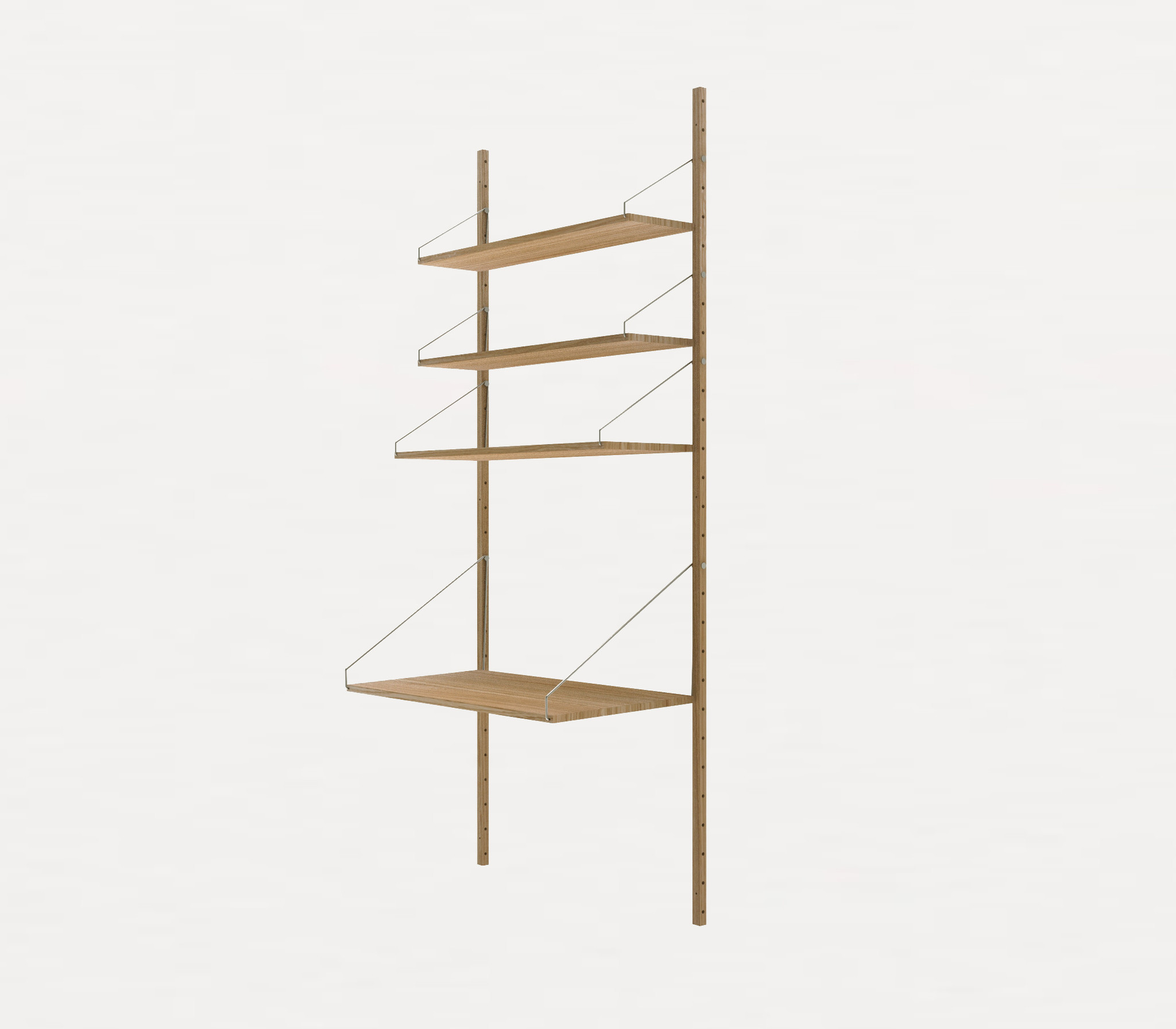 Frama Shelving Library Naturel Oak Desk Element H1852 / W80