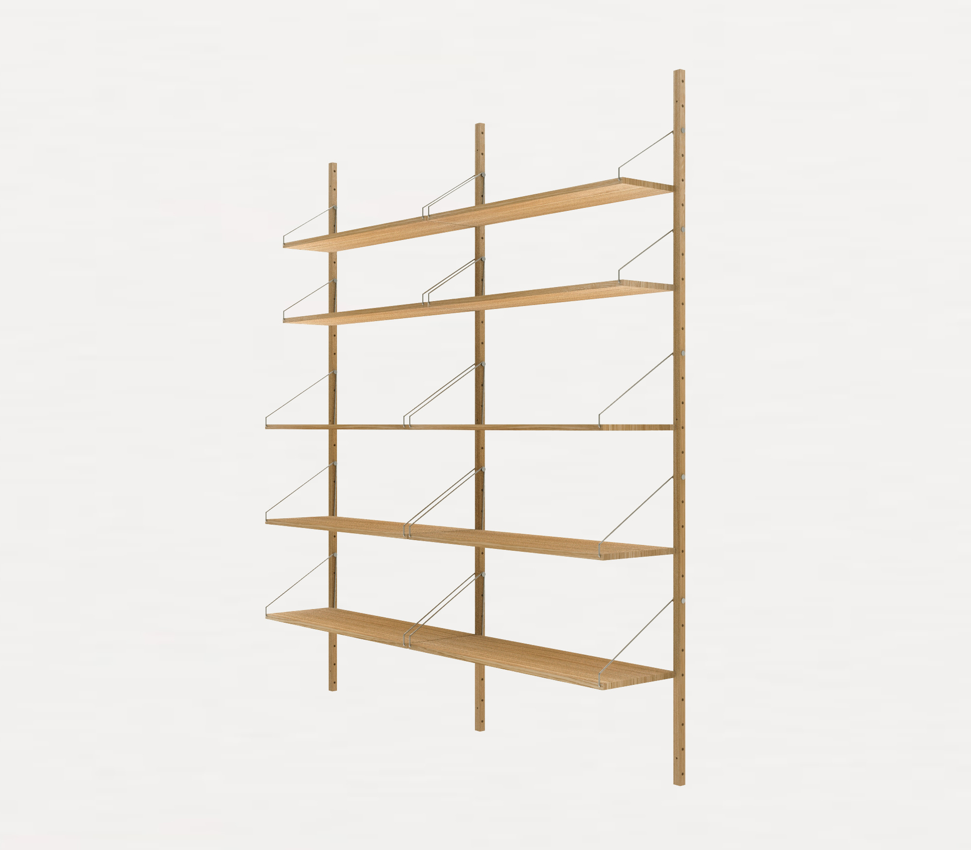 Frama Shelving Library Naturel Oak Double H1852 / W80