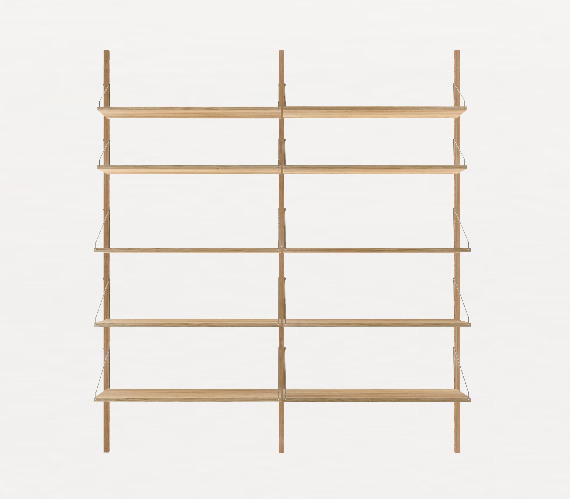 Frama Shelving Library Naturel Oak Double H1852 / W80