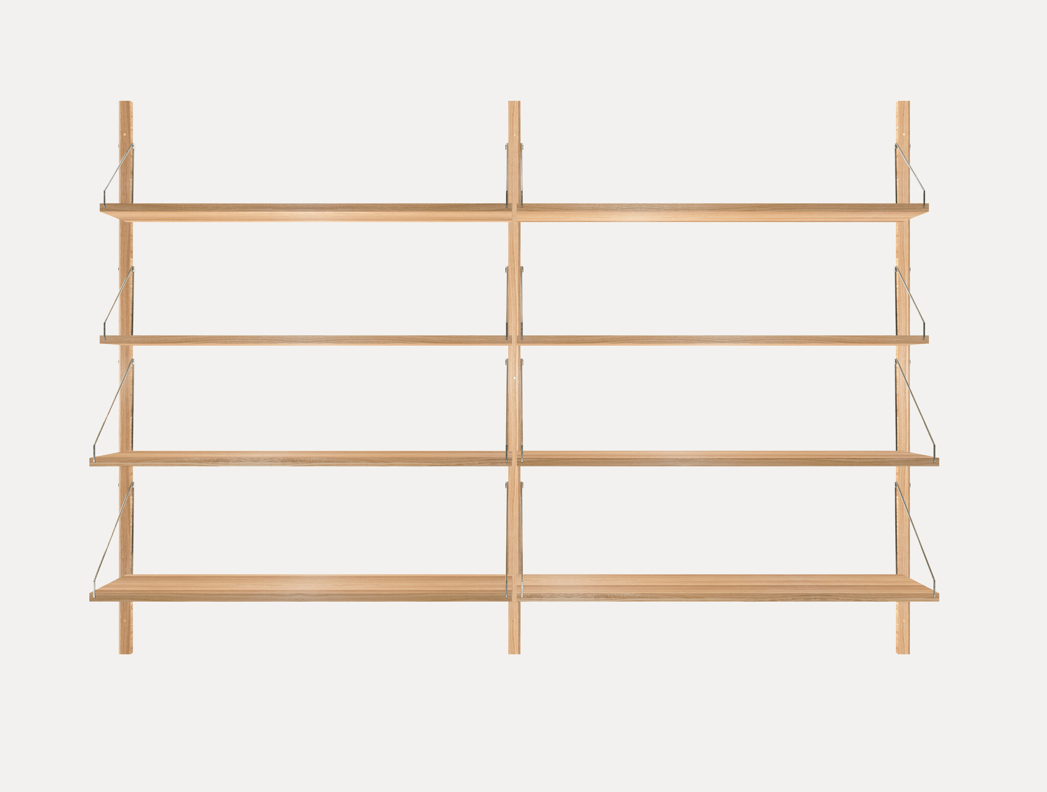 Frama Shelving Library Naturel Oak Double H1148 / W80