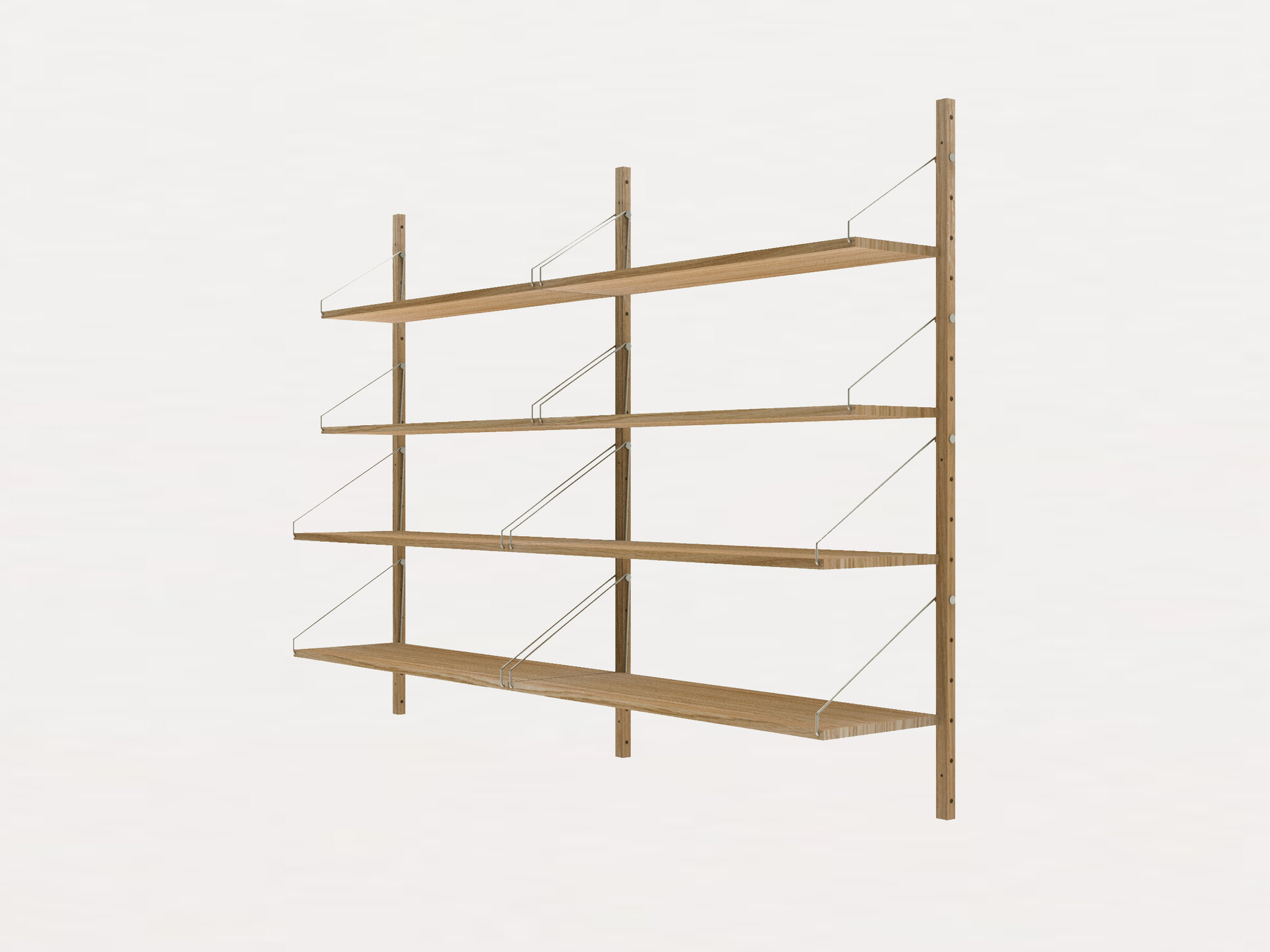 Frama Shelving Library Naturel Oak Double H1148 / W80