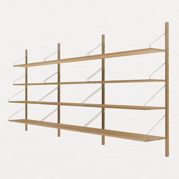 Frama Shelf Library Natural Oak Triple H114.8/W80