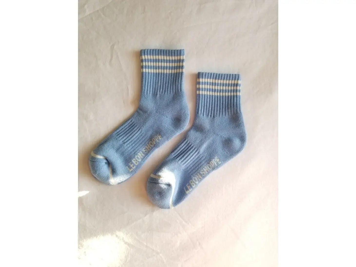 Le Bon Shoppe Girlfriend Socks Parasian Blue OS
