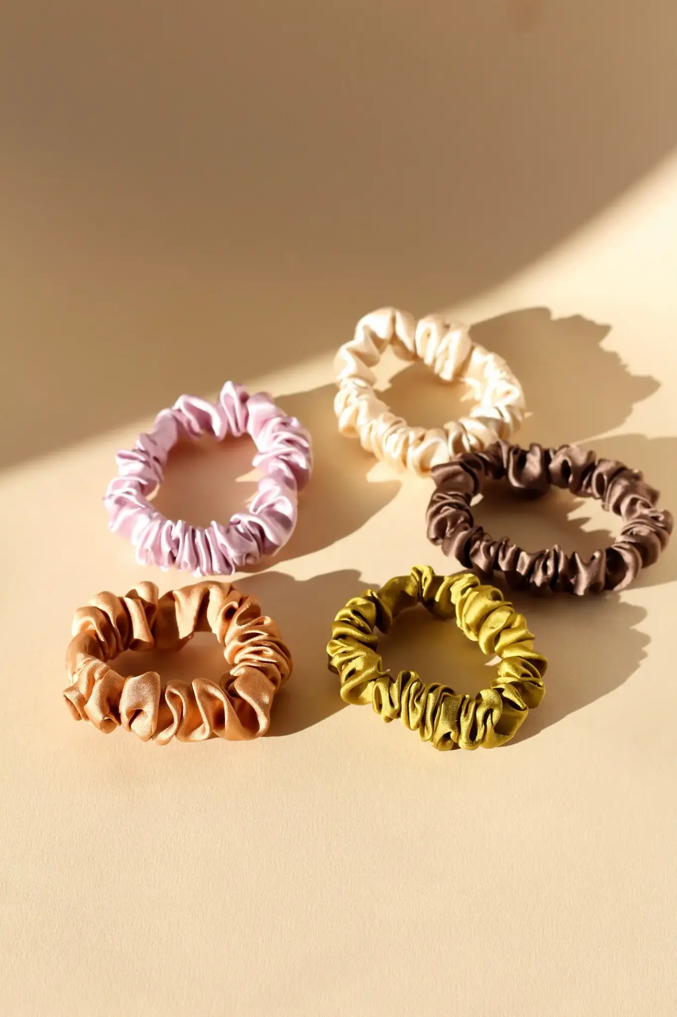 Marram Silk Scrunchie Plant Dyed Lavender