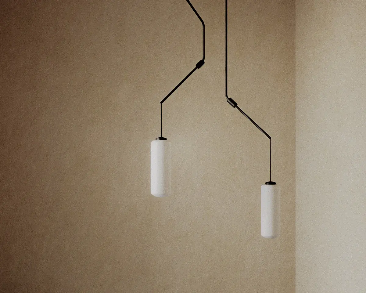 Frama Pendant Light Black Form 1